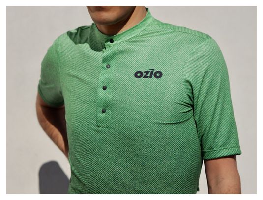 OZIO MAILLOT GRAVEL MANCHES COURTES EXPLORE VERT HOMME