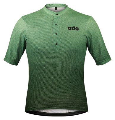 OZIO MAILLOT GRAVEL MANCHES COURTES EXPLORE VERT HOMME