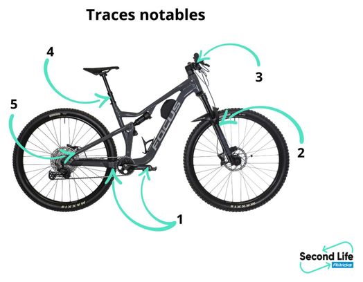 Refurbished Product - Focus Thron 6.8 Shimano DEORE M6100 12V Slate Grey 2022 L Mountain Bike