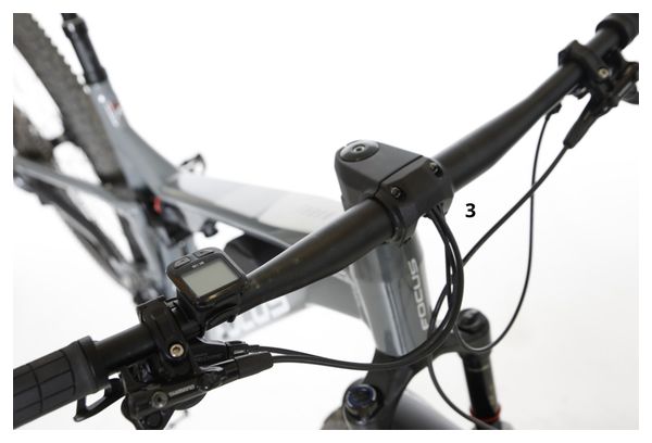 Prodotto ricondizionato - Focus Thron 6.8 Shimano DEORE M6100 12V Slate Grey 2022 L Mountain Bike