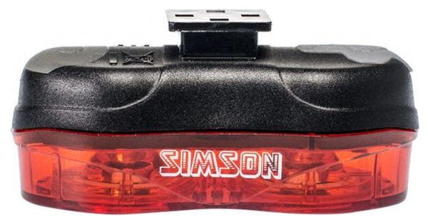 SIMSON feu arrière Eyes usb tige de selle
