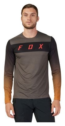 Fox Flexair Long Sleeve Jersey Brown