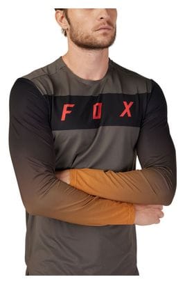 Fox Flexair Langarmtrikot Braun