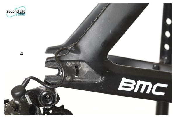 Team Pro Bike - Kit Rahmen / Gabel BMC Timemachine 01 AG2R Campagnolo Super Record EPS 11V Kufen 2021 'Warbasse'