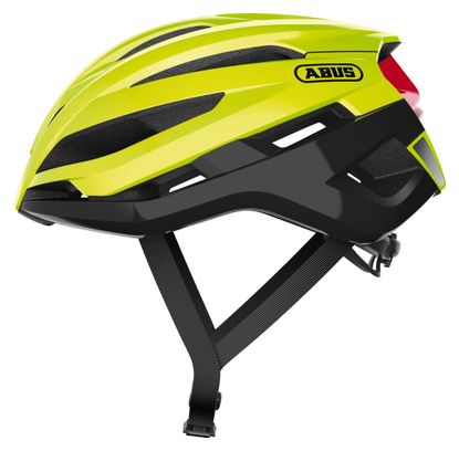 Abus Sport Stormchaser Yellow Fluo / Black Helmet