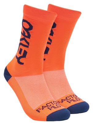 Oakley Factory Pilot Socken Blau/Orange