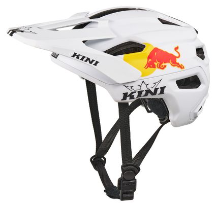 Kini Red Bull TR EVO 1.0 White Mountain Bike Helmet