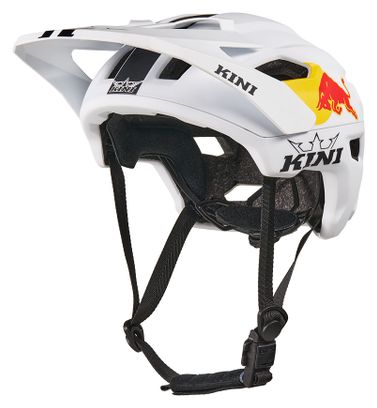 Kini Red Bull TR EVO 1.0 White Mountain Bike Helmet