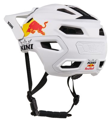 Kini Red Bull TR EVO 1.0 White Mountain Bike Helmet