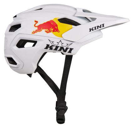 Kini Red Bull TR EVO 1.0 White Mountain Bike Helmet