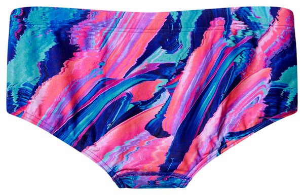 Maillot de Bain Speedo Club Training Printed Brief Bleu/Rose Homme