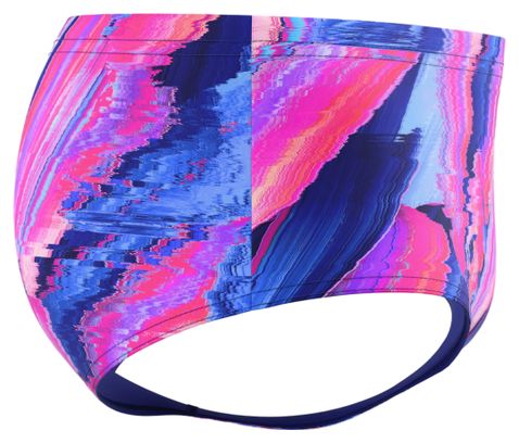 Maillot de Bain Speedo Club Training Printed Brief Bleu/Rose Homme