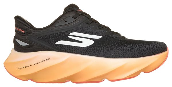 Skechers Slip-Ins Aero Burst Laufschuhe Schwarz/Orange für Herren