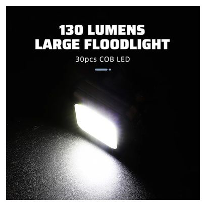 Lampe de sécurité LED pour vélo - Feu arrière rouge / Lumière rouge