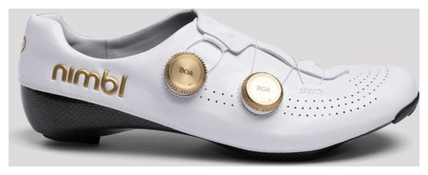 Nimbl Ultimate Glide Road Shoes White/Gold