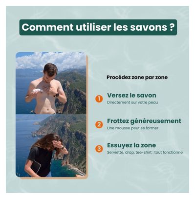 Savons sans rinçage Balo - Parfum Frais - 100ml