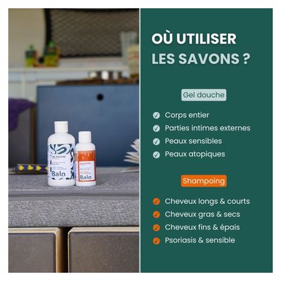 Savons sans rinçage Balo - Parfum Frais - 100ml