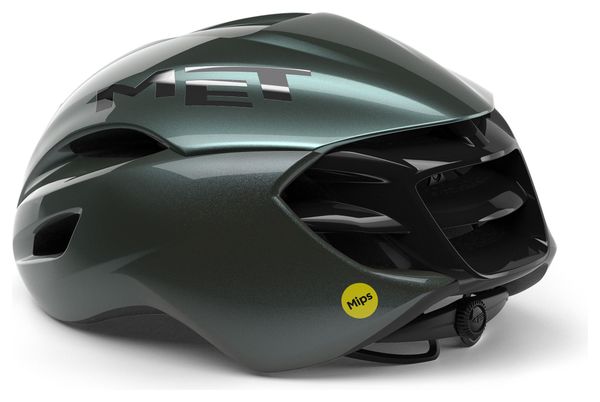 Casque Route MET Manta Mips Vert Foncé