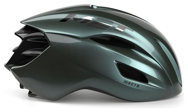 Casque Route MET Manta Mips Vert Foncé