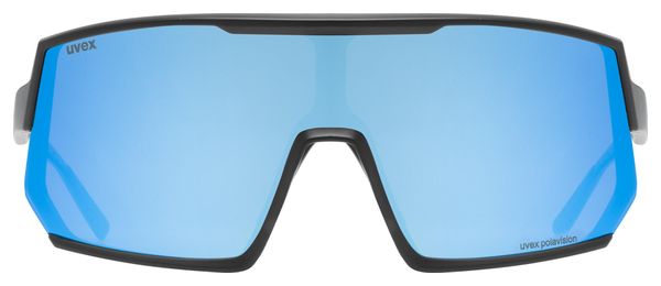 Uvex sportstyle 235 V Zwart - Blauw