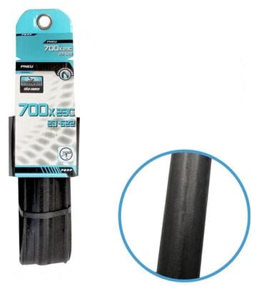 Pneu velo 700 x 23c noir tringle souple ts (23-622)