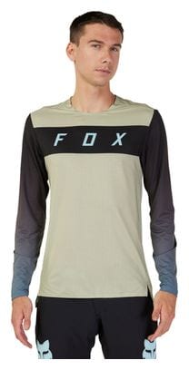FOX Flexair Arcadia Long-Sleeve Jersey Light Grey