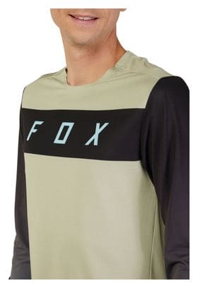 FOX Flexair Arcadia Long Sleeve Jersey Light Grey