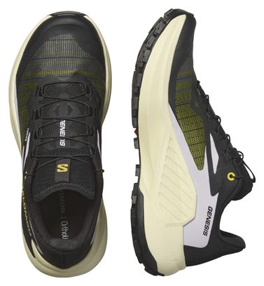 Salomon Genesis Women's Trail Running Shoes Black Yellow