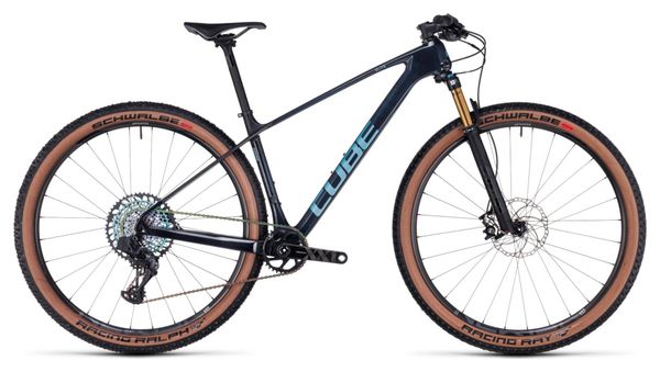 Cube Elite C 68X SLT Hardtail MTB Sram XX1 Eagle AXS 12S 29 Liquid Blue 2023 Alltricks