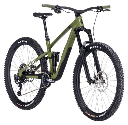 Cube Stereo One55 C:62 TM 29 Full Suspension MTB Sram X01 Eagle AXS 12S 29'' Olive Green 2024