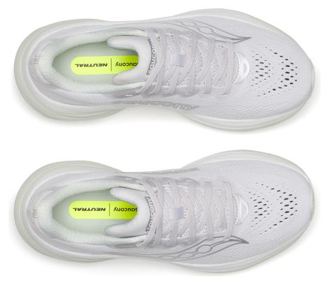 Zapatillas de running Saucony Ride 19 blancas/verdes para mujer