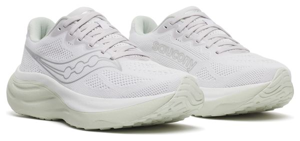 Zapatillas de running Saucony Ride 19 blancas/verdes para mujer