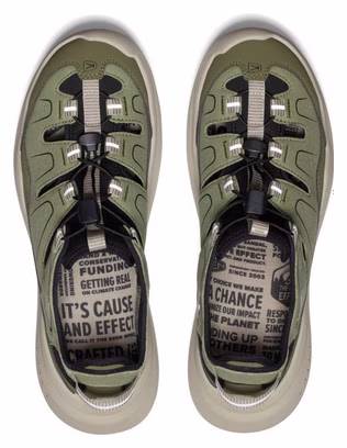 Keen WK450 Green Beige Hiking Sandals