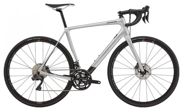 Bicicleta de carretera Cannondale Synapse Carbon Ultegra Di2 Shimano Ultegra Di2 11S 700 mm Mercury Silver