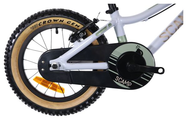 VTT Enfant Scamp SmallFox Single Speed 14'' Beige Vert Kaki