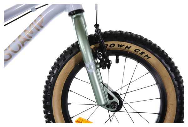 VTT Enfant Scamp SmallFox Single Speed 14'' Beige Vert Kaki