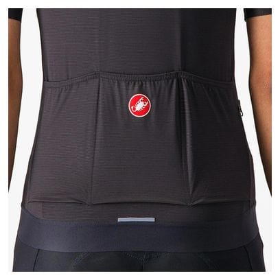 Castelli Espresso Damen Kurzarm Trikot Schwarz