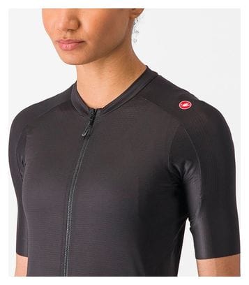 Maillot à Manches Courtes Castelli Espresso Femme Noir