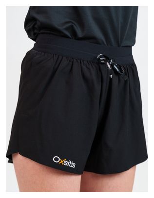 Pantaloncini da corsa Oxsitis X-Train Donna Nero