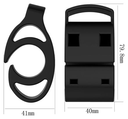 Silikonhalterung für Uhren – Lenkerhalterung für Garmin, Polar, Suunto, TomTom (GPS-Multisportuhren)
