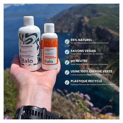 Shampoing sans rinçage Balo - Lait d'Avoine et Miel - 100ml