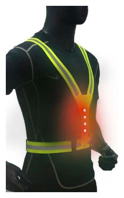 Gilet de sécurité LED haute visibilité – 360° réfléchissant
