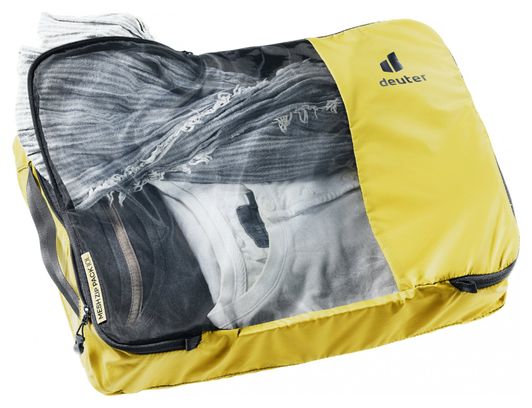 Bolsa de almacenamiento Deuter Mesh Zip Pack 10 amarillo negro