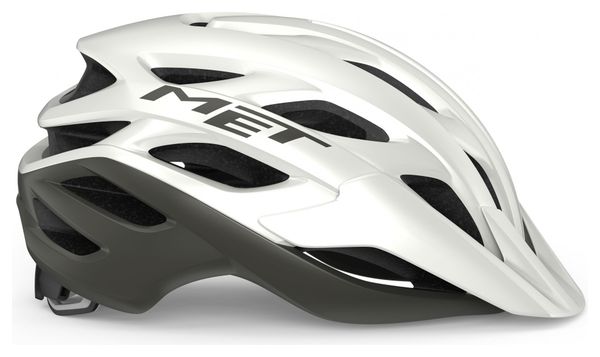 Casque MET Veleno Blanc Gris Mat
