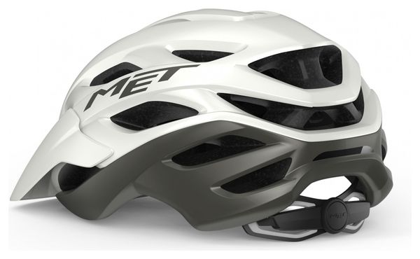 Casque MET Veleno Blanc Gris Mat