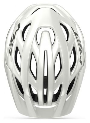 Casque MET Veleno Blanc Gris Mat