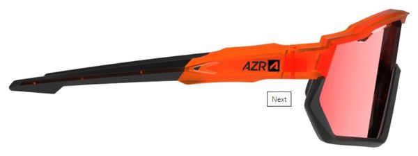 Unisex Azr Pro Race RX Naranja - Lentes Rojas