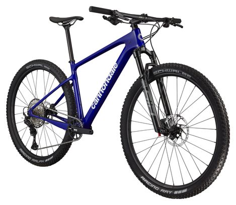 VTT Semi-Rigide Cannondale Scalpel HT Carbone 3 Shimano SLX/XT 12V 29'' Bleu Acid