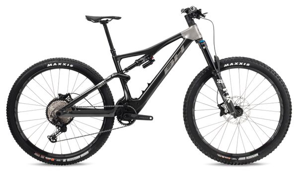 BH iLynx Trail Carbon 8.7 Shimano Deore/XT 12V 540 Wh 29'' Bicicleta de montaña eléctrica con suspensión total Negro/Beige