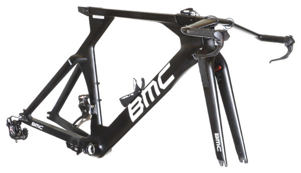 Vélo Team Pro - Kit Cadre / Fourche BMC Timemachine 01 AG2R Campagnolo Super Record EPS 11V Patins 2021 'Paret-Peintre'